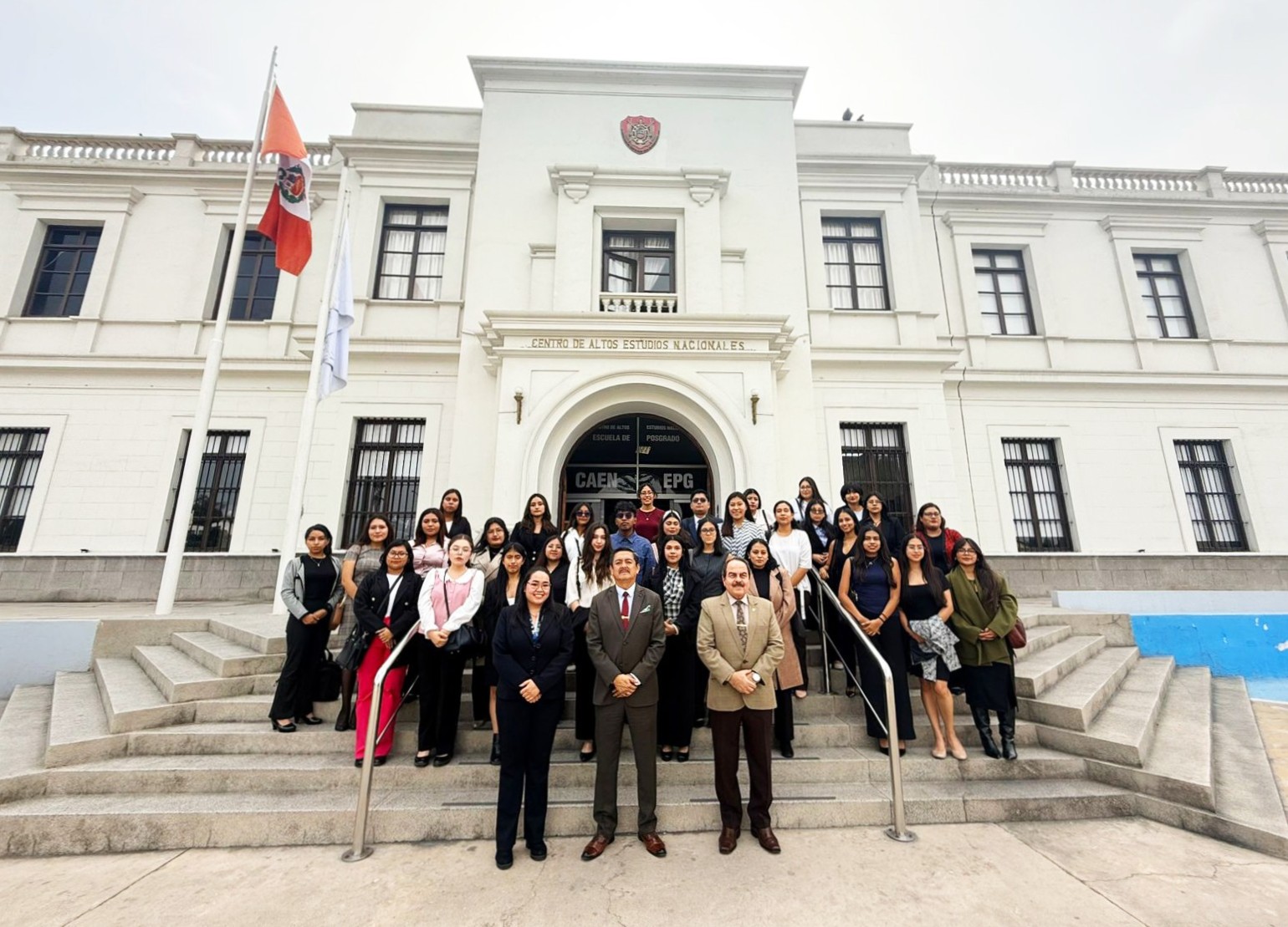 CAEN recibió a estudiantes de Relaciones Internacionales de la USIL en jornada académica y cultural
