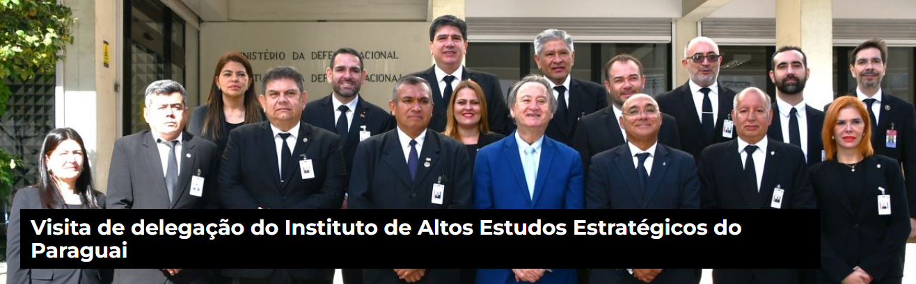 IDN - Visita de una delegación del Instituto de Altos Estudios Estratégicos de Paraguay